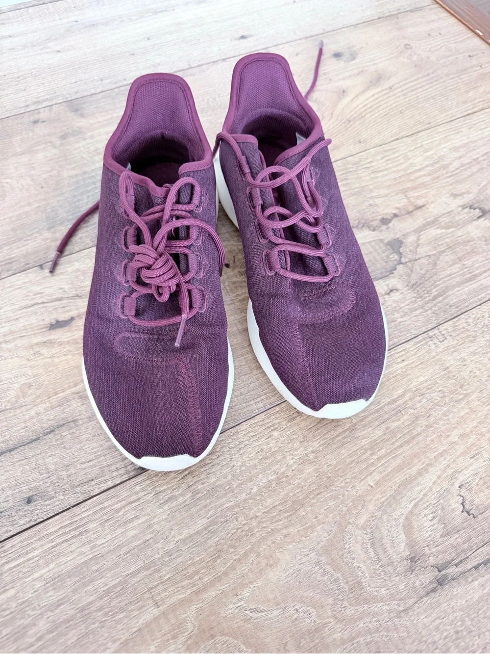 Adidas Tubular Shadow Maroon Red Women’s size 7.5 Running Shoes Sneakers Comfort